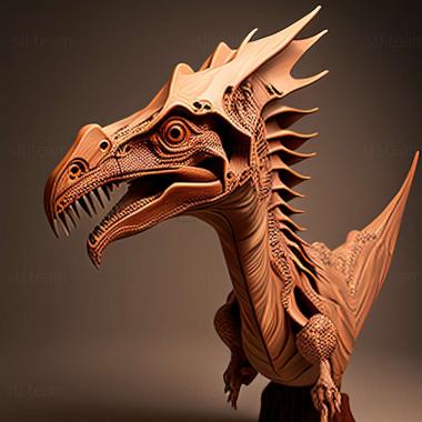 3D model Pitekunsaurus (STL)
